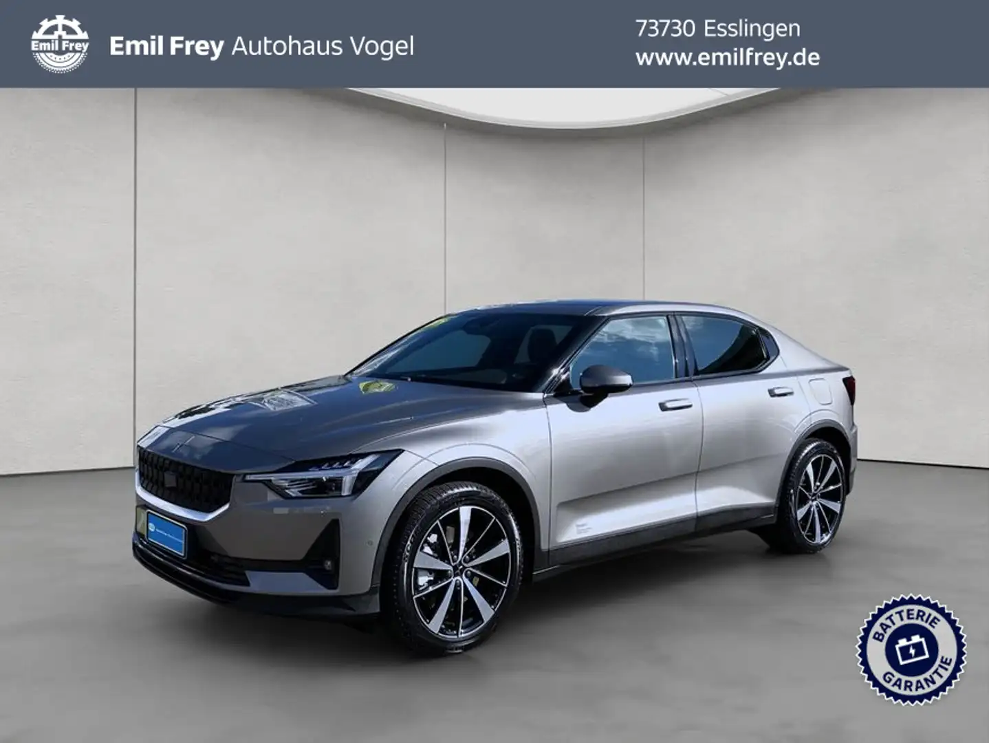 Polestar 2 Single Motor 78kWh, 231PS Silber - 1