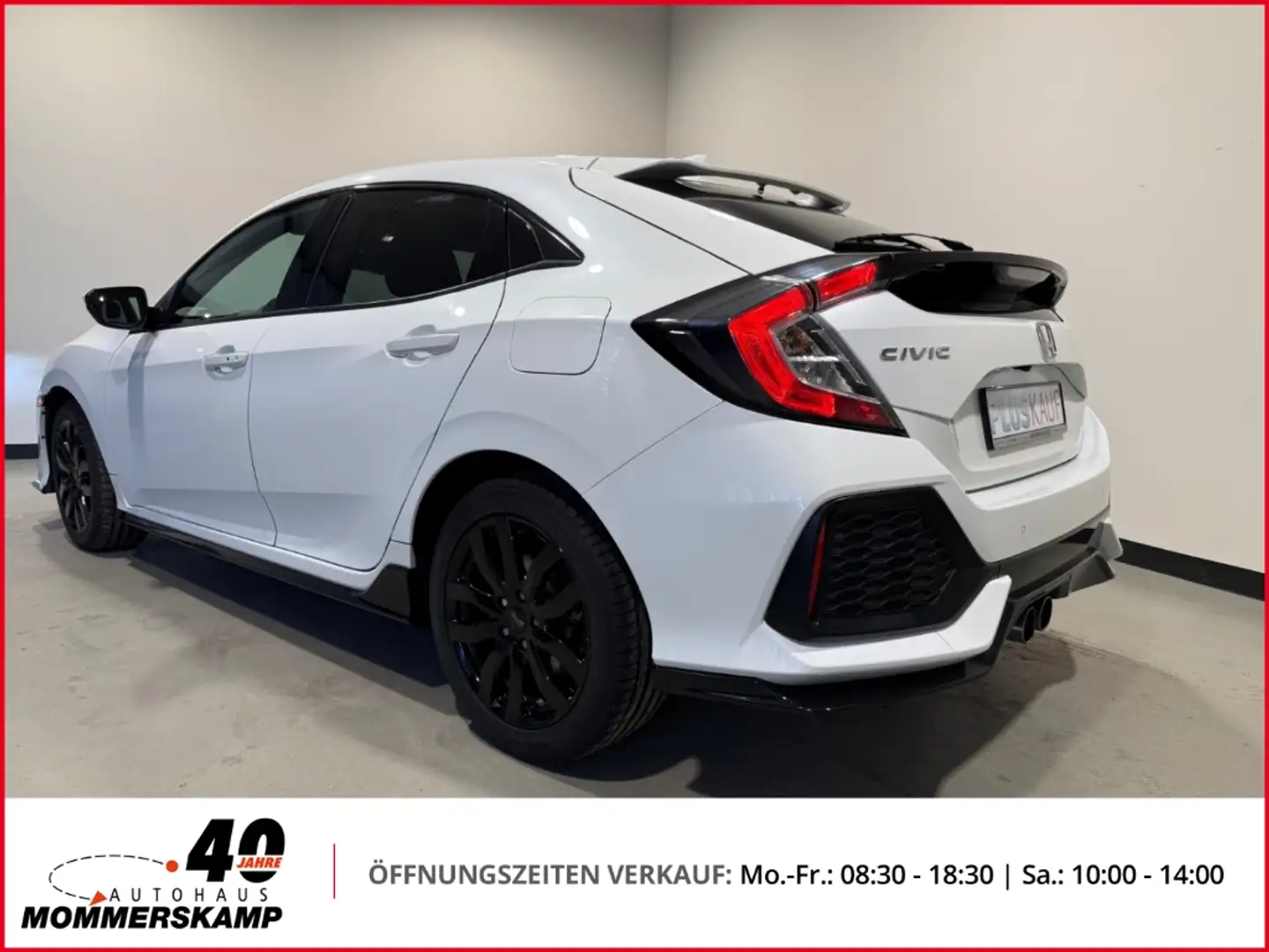 Honda Civic 1.5 Sport Plus VTEC+Panorama+Rückfahrkam.+SitzHZG+ Weiß - 2