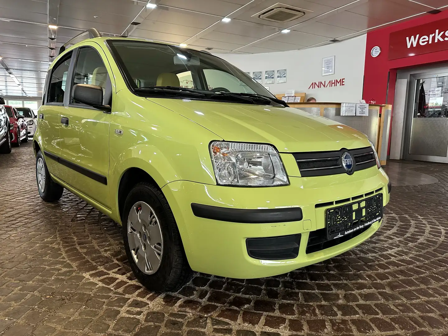 Fiat Panda 1.2 8V Dynamic+Klima+2.Hand Grün - 1