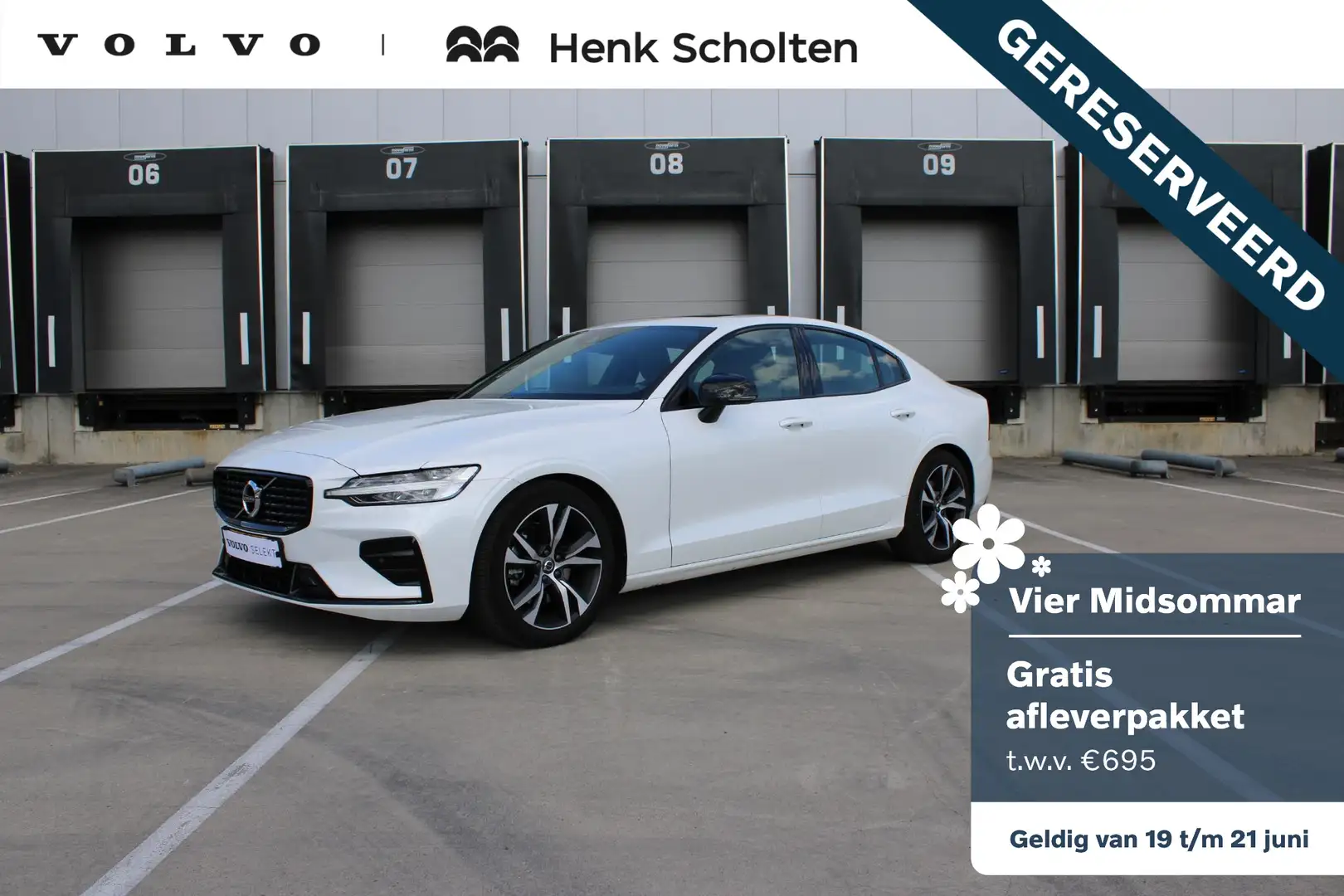 Volvo S60 B3 R-Design AUT8 163PK | Adaptieve Cruise Control Weiß - 1