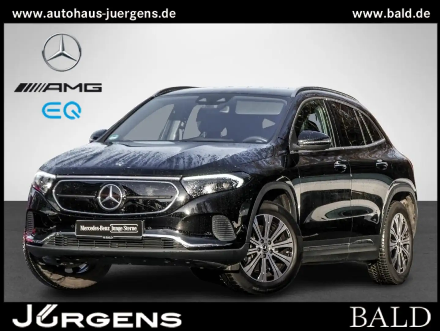 Mercedes-Benz EQA 250 Progressive/Distr/LED/Cam/Ambi/Totw/Keyl Schwarz - 1