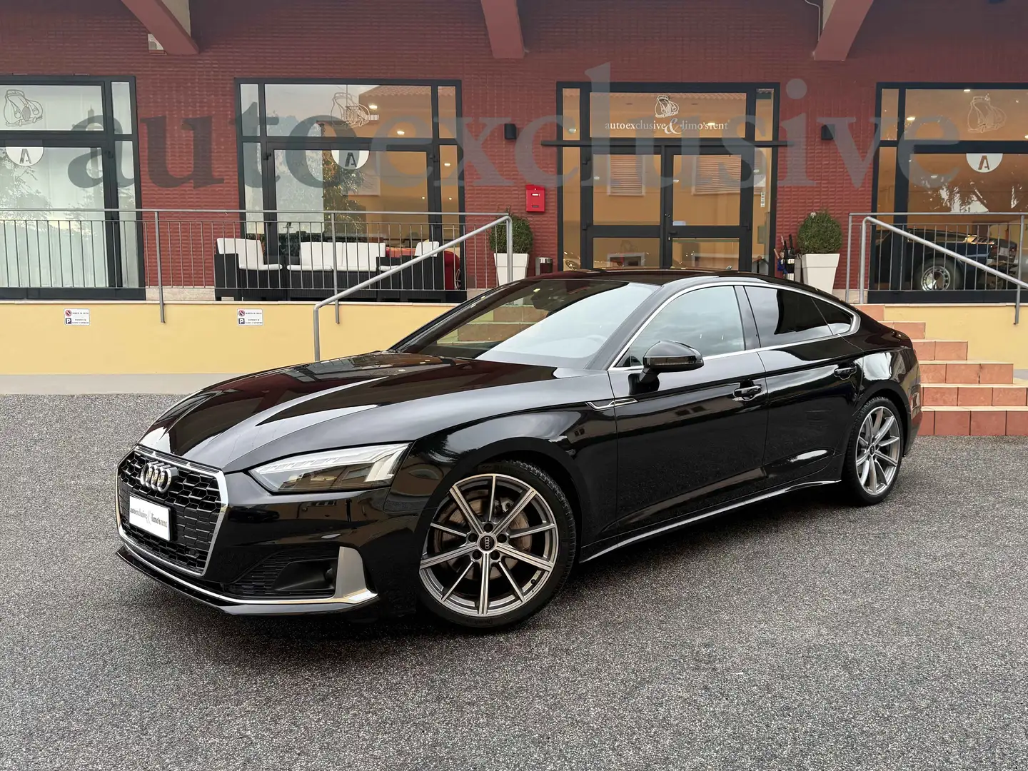 Audi A5 A5 Sportback 40 tdi mhev S line 204cv s-tronic Noir - 1