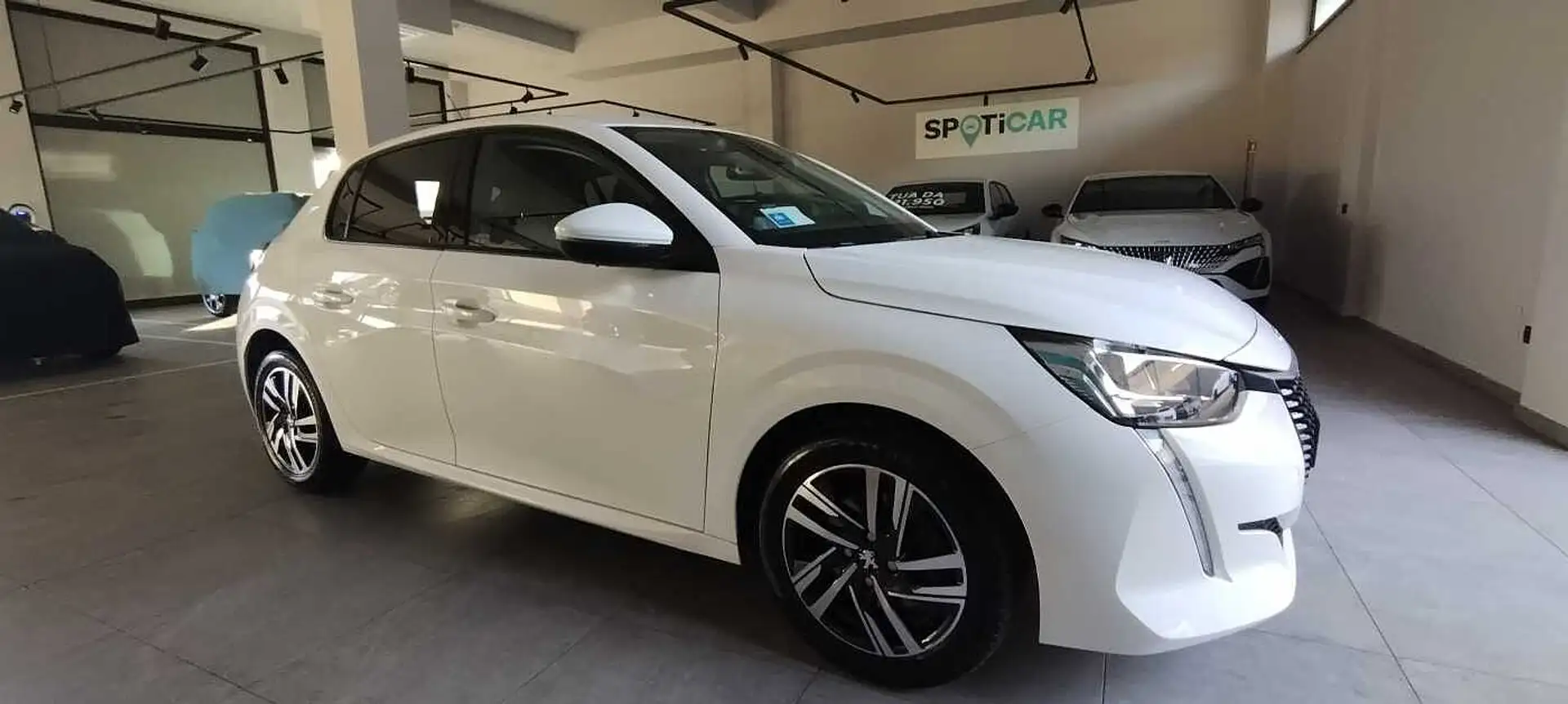 Peugeot 208 2ª serie BlueHDi 100 Stop&Start 5 porte Allure Weiß - 2