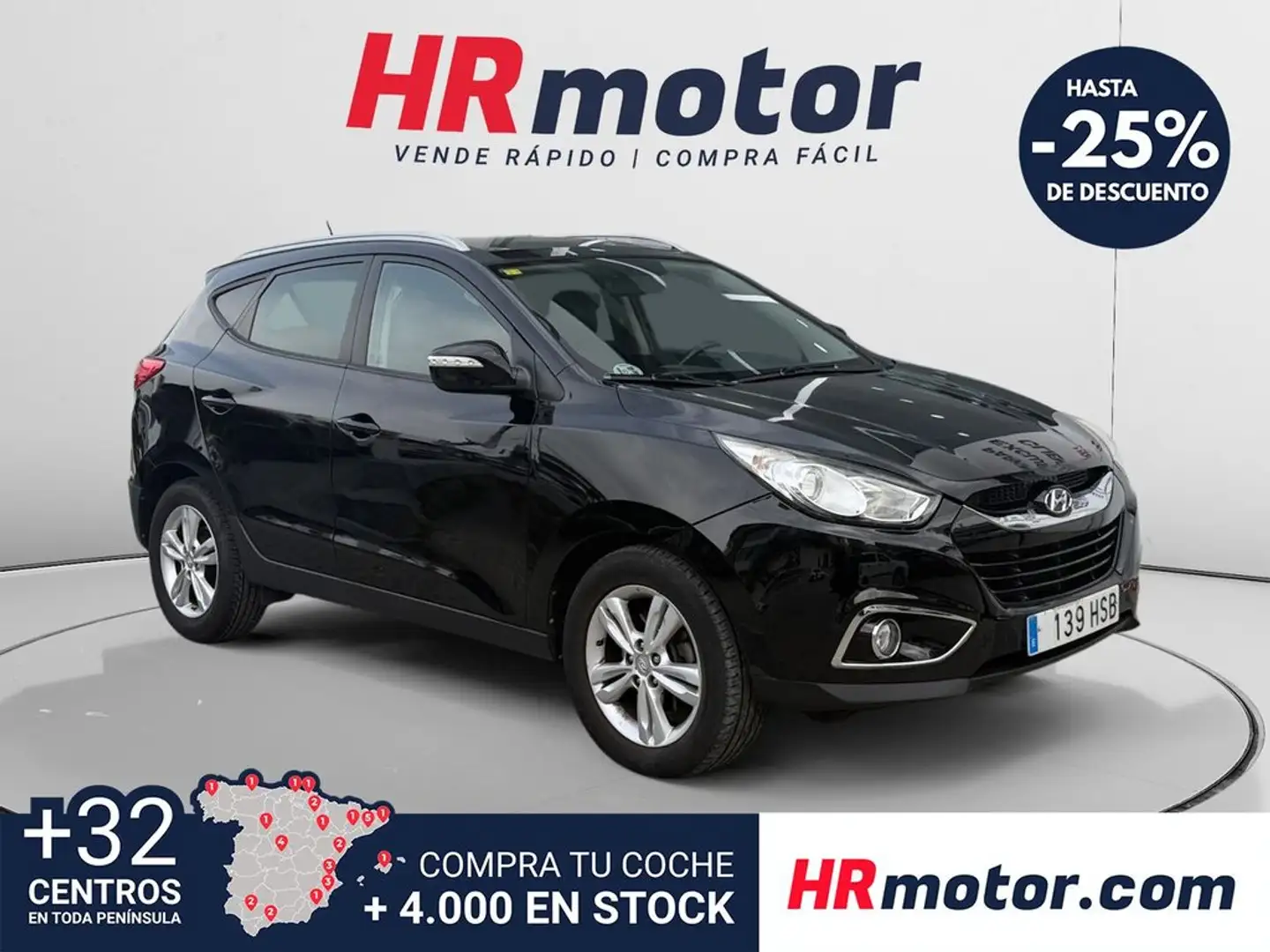 Hyundai iX35 2.0CRDI SLE 4x4 184 Negro - 1