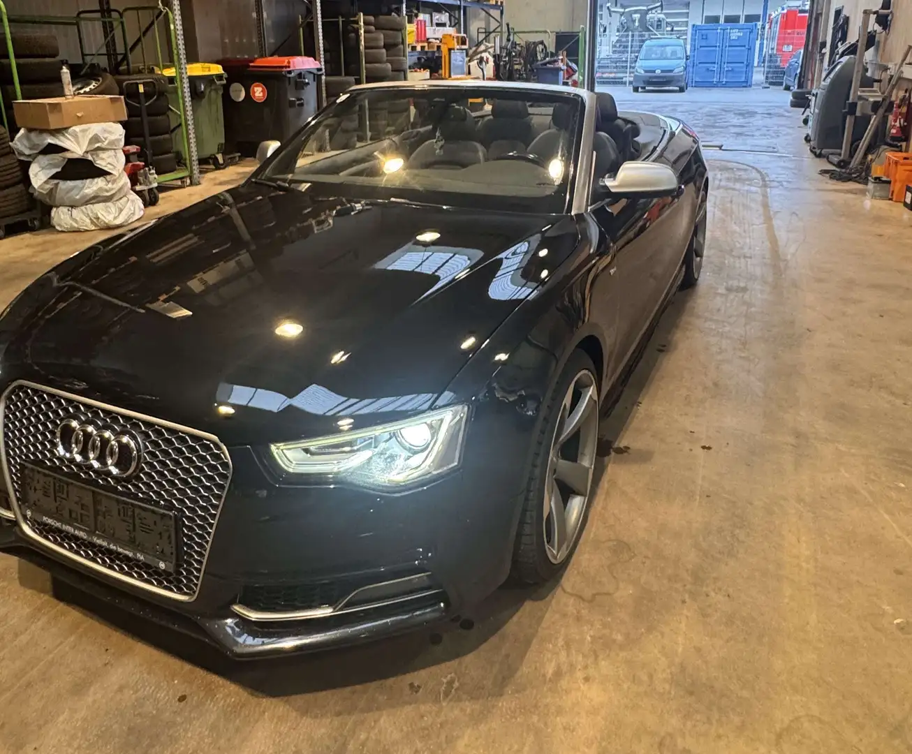 Audi A5 A5 Cabrio 3,0 TDI quattro Sport S-tronic Sport Schwarz - 1