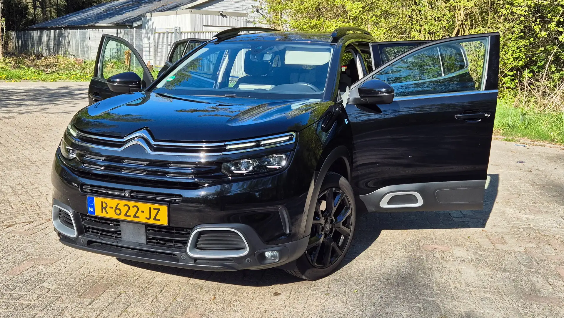 Citroen C5 Aircross C5 Aircross 1.6 Pl. Hyb. Shine FULL BLACK Zwart - 1