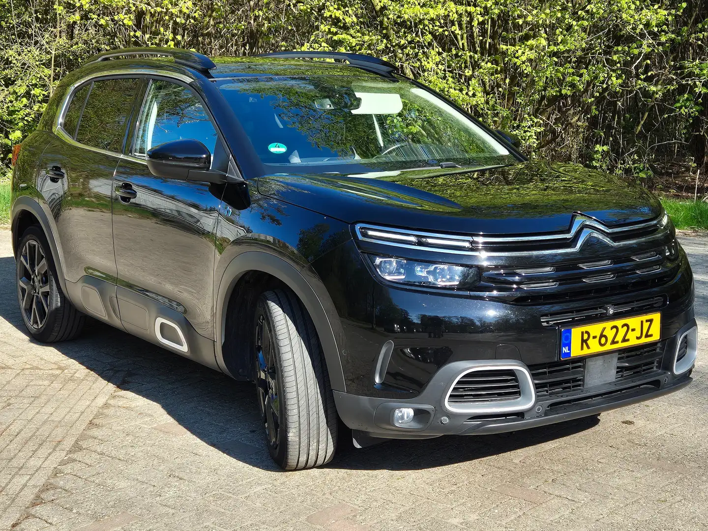 Citroen C5 Aircross C5 Aircross 1.6 Pl. Hyb. Shine FULL BLACK Zwart - 2