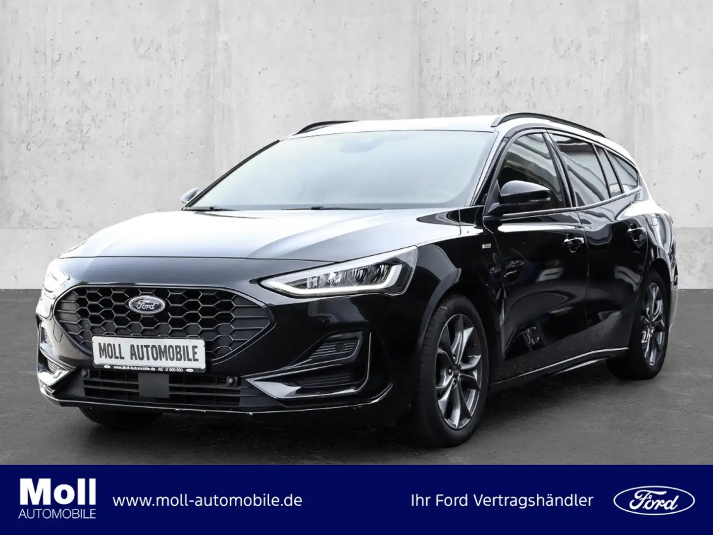 Ford Focus Turnier ST-Line 1.0 EcoBoost Mild-Hybrid EU6d Navi Чорний - 1