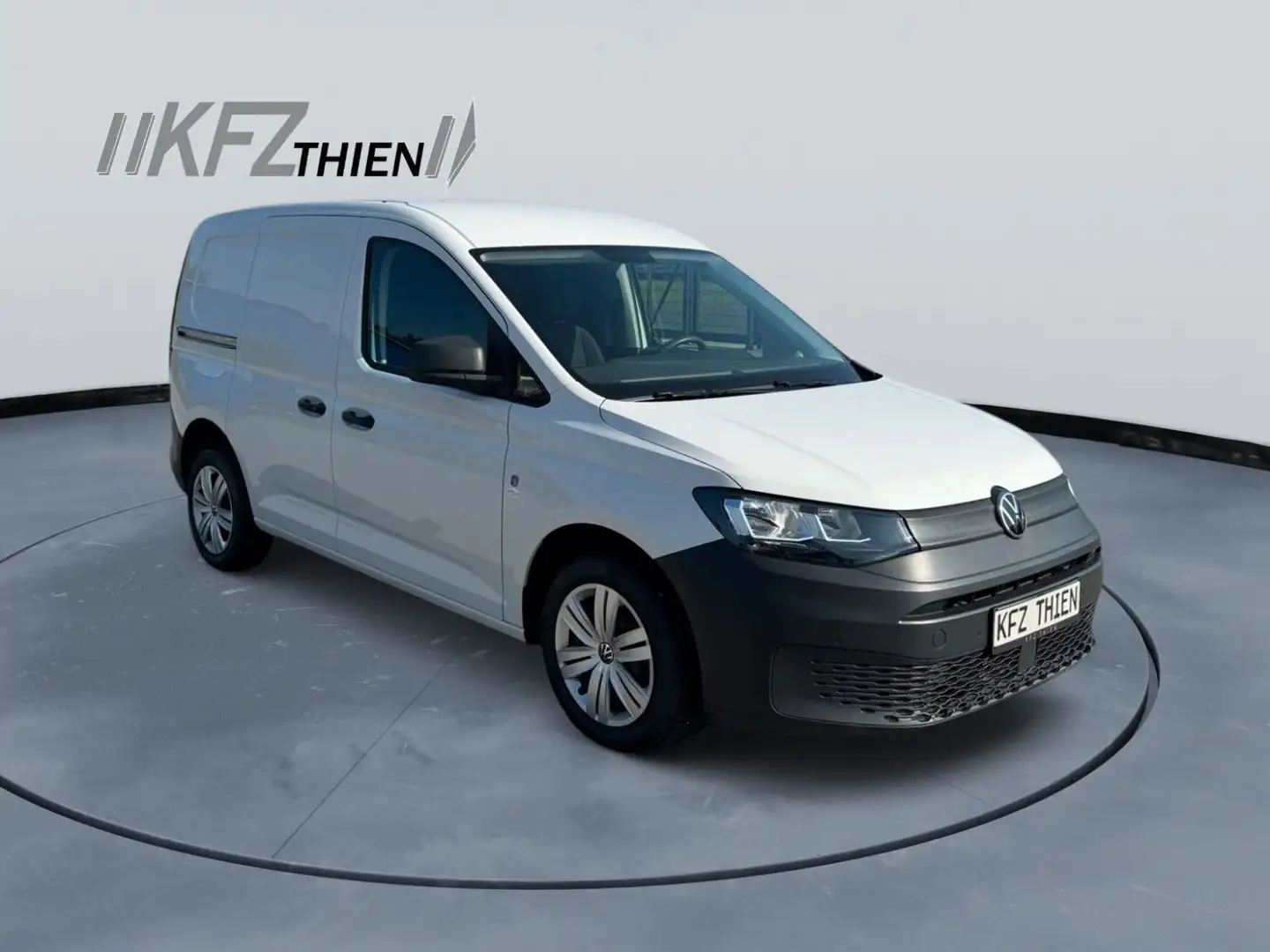 Volkswagen Caddy Cargo 2.0 TDI | Klima, 1. Hd. Weiß - 1