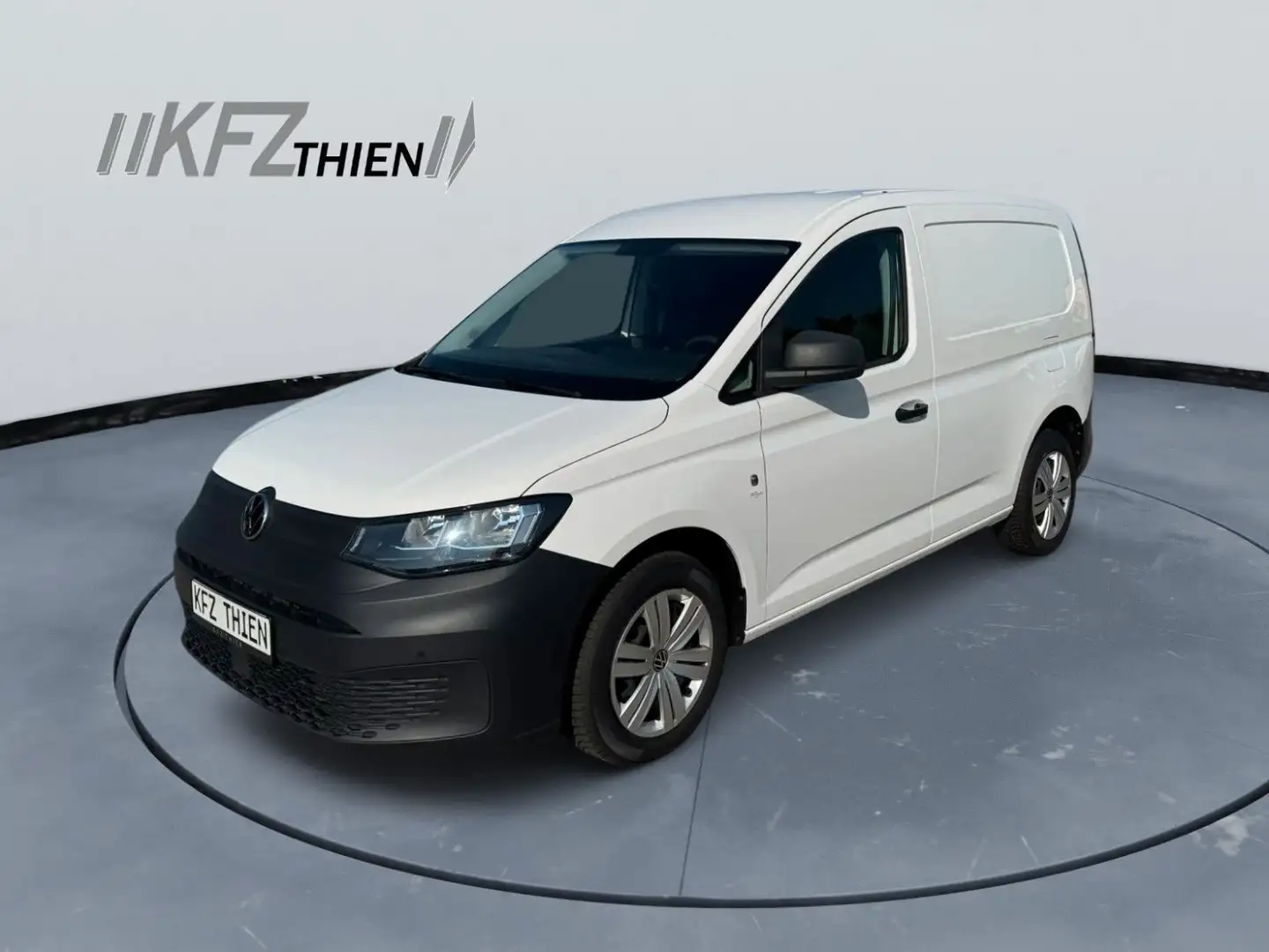 Volkswagen Caddy Cargo 2.0 TDI | Klima, 1. Hd. Weiß - 2