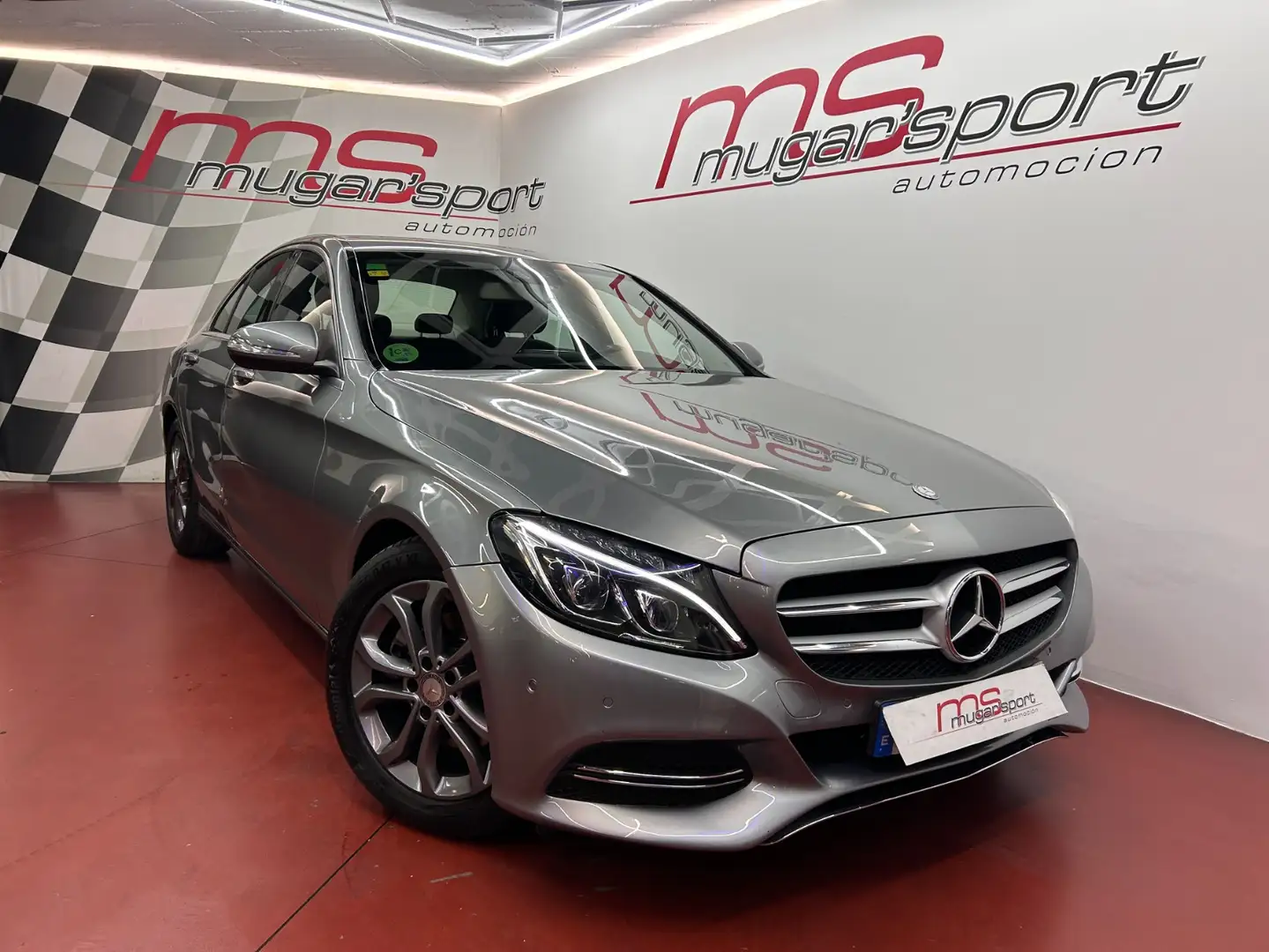 Mercedes-Benz C 220 d Exclusive Grijs - 1