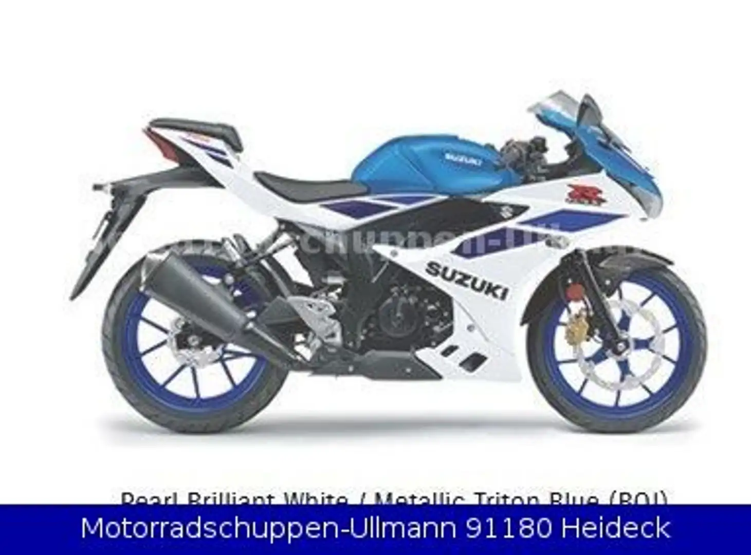 Suzuki GSX-R 125 2024  -200€ Führerscheinrabatt Bleu - 1