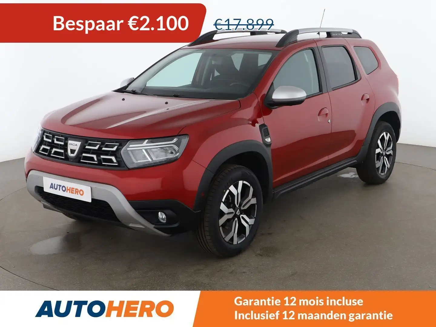 Dacia Duster 1.3 TCe Prestige Rood - 1