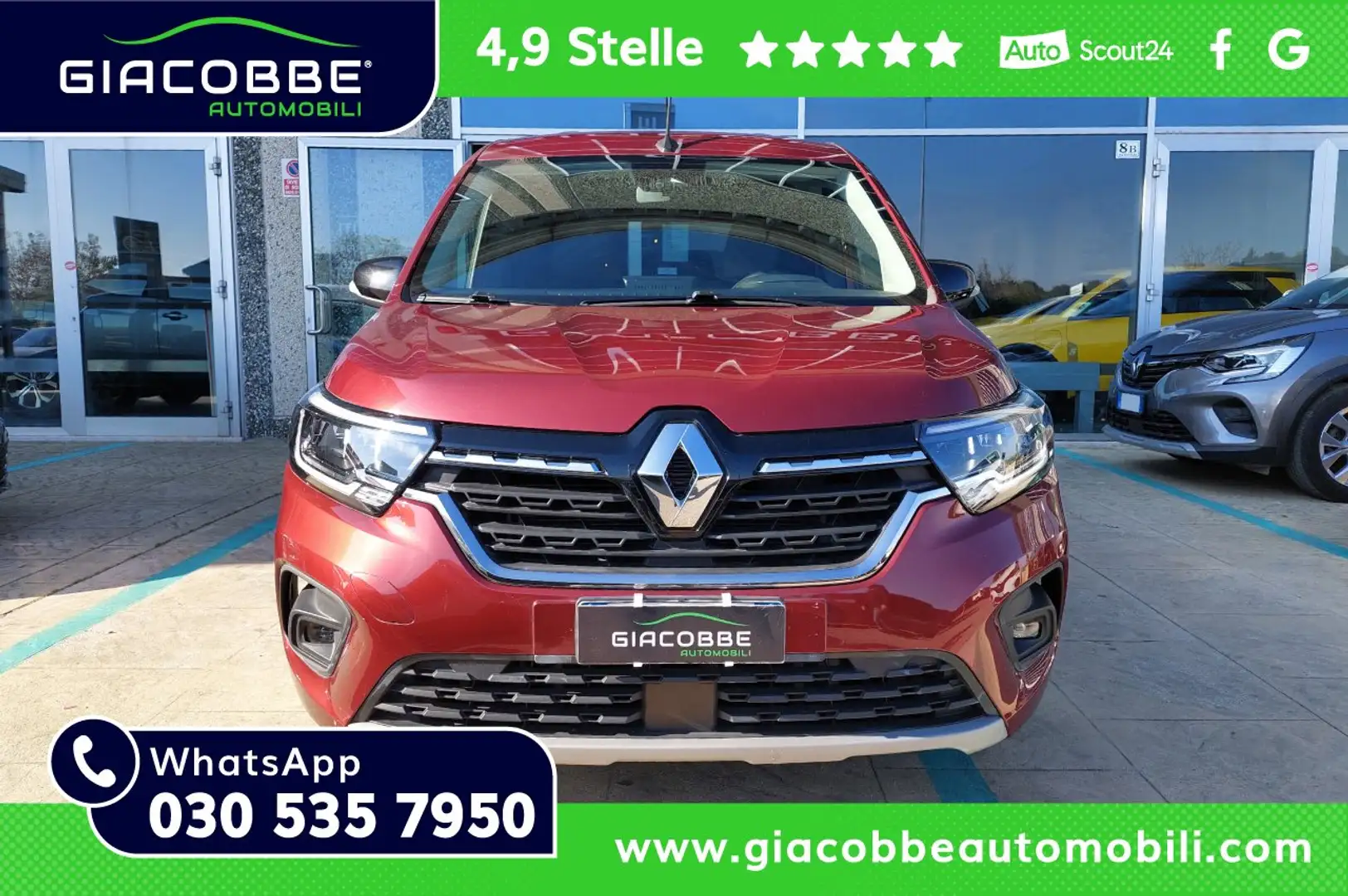 Renault Kangoo 1.5 dci Equilibre 115cv🔥PRONTA CONSEGNA🔥 Rouge - 1