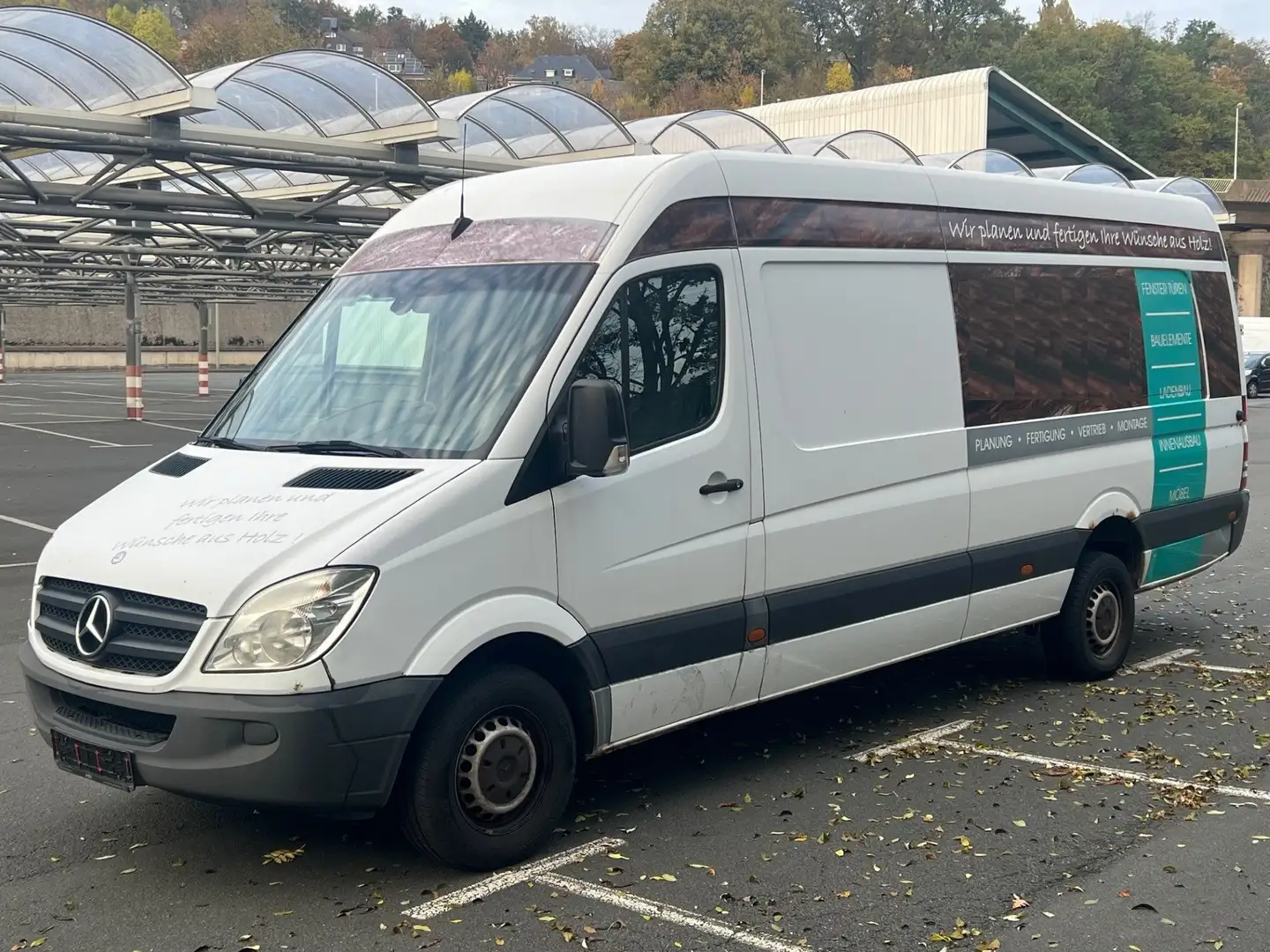 Mercedes-Benz Sprinter 319 CDI XXL Maxi Klima Navi Weiß - 1