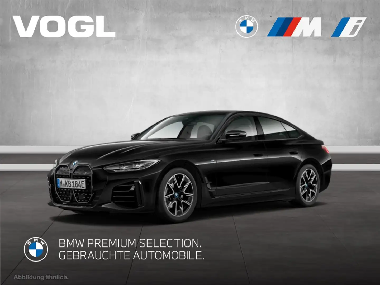 BMW i4 eDrive40 Gran Coupé SHZ Klimaautomatik Schwarz - 1