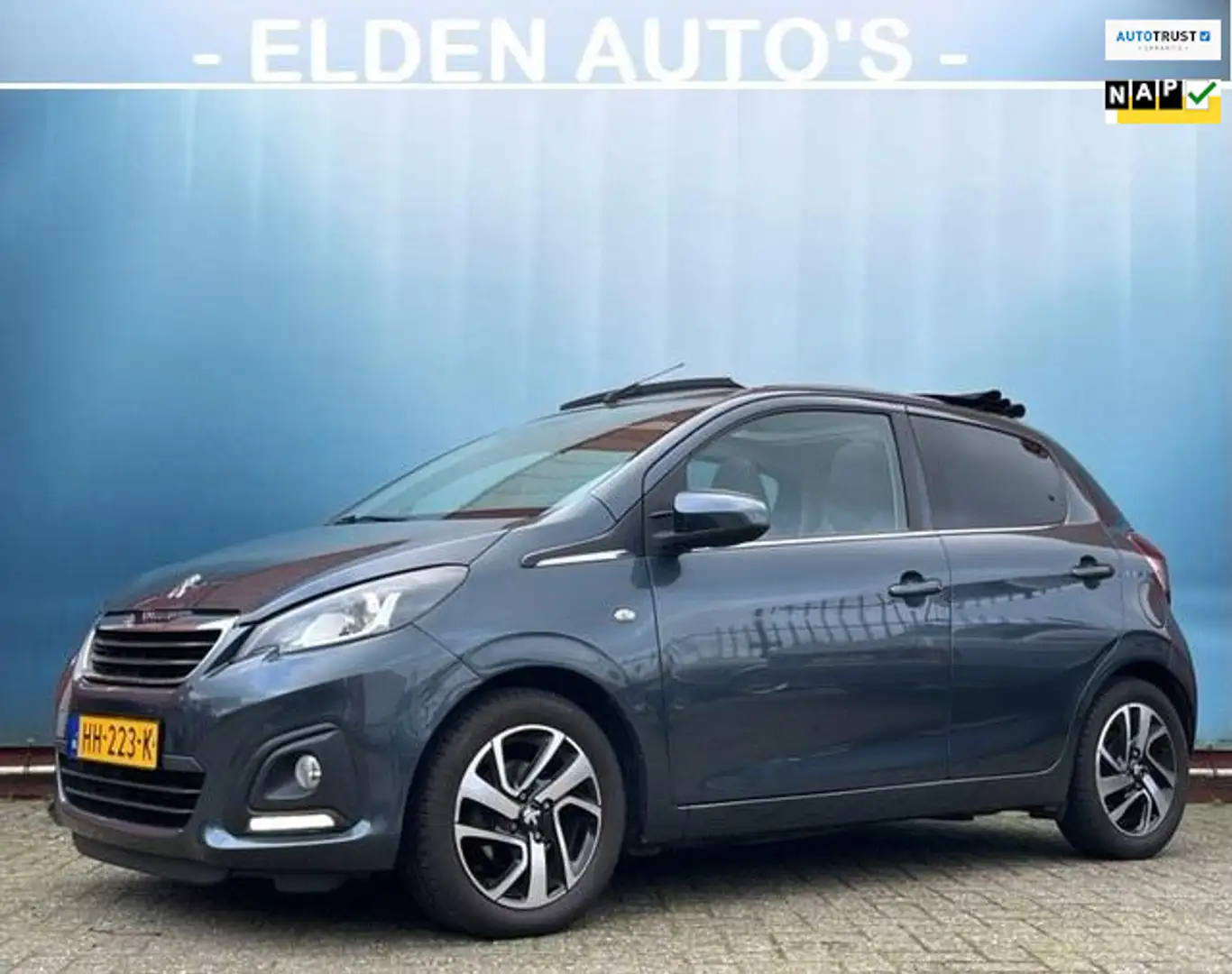 Peugeot 108 1.0 e-VTi Active TOP!/Cabrio/Airco/NL auto/Bluetoo Grijs - 1