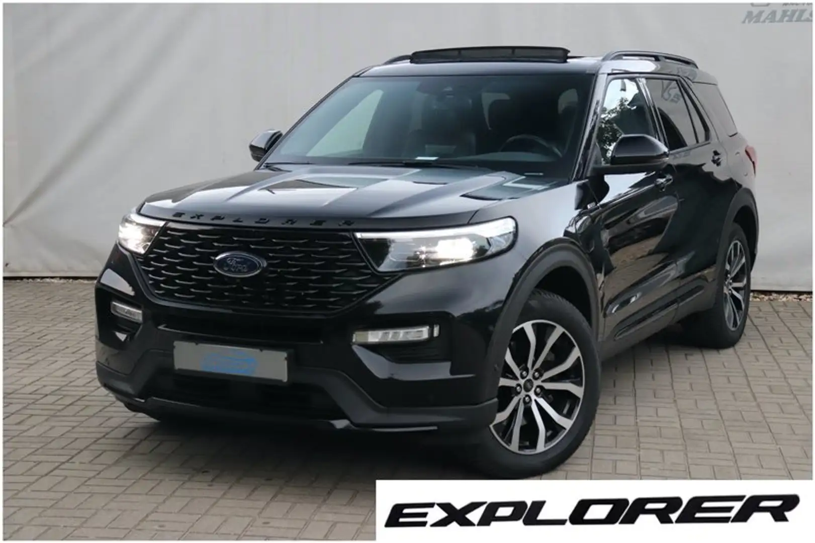 Ford Explorer ST-LINE 3.0 EcoBoost Plug-in-Hybrid 4x4 Schwarz - 1