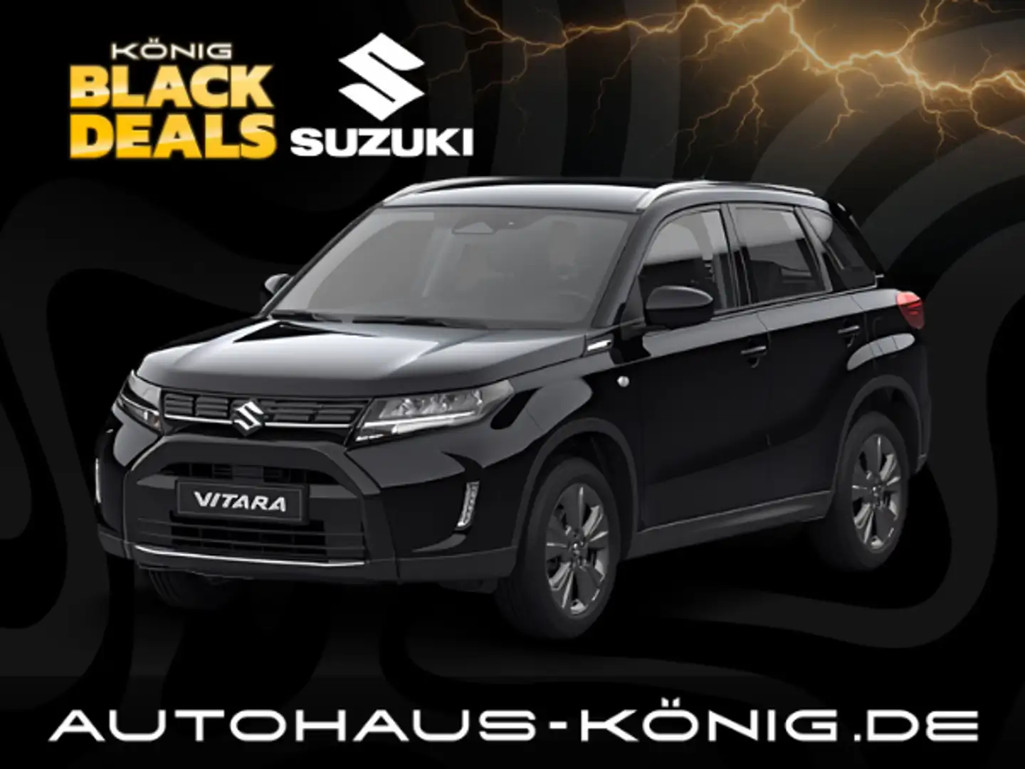 Suzuki Vitara Comfort | König Black Deals 2025 🖤 | 3 Jahre Garan Noir - 1