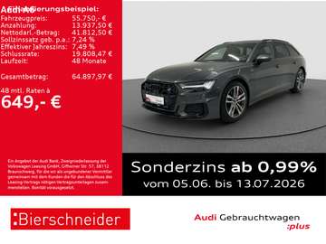 Av 55 TFSI e qu S-Line Black AHK HD-MATRIX Hu