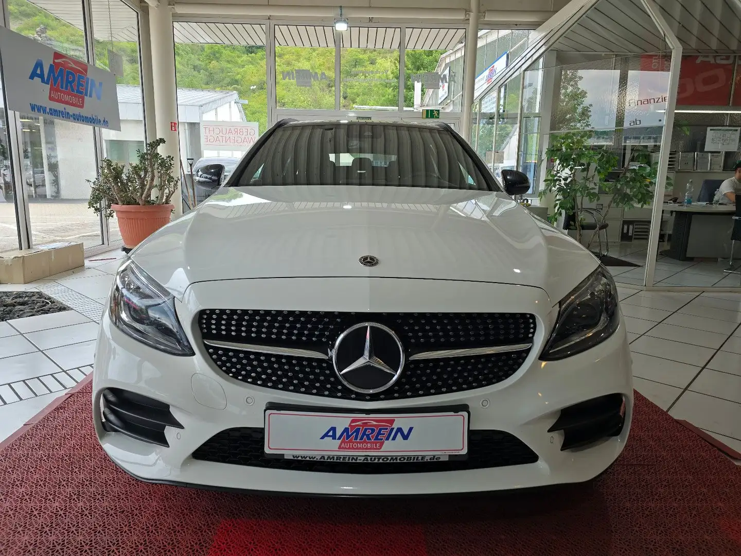Mercedes-Benz C 220 T d+AMG+PANO+NAVI+KAMERA+KEYLESS+LED+AHK+ Blanc - 2