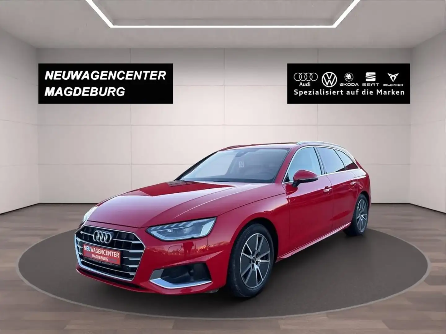 Audi A4 2.0 TDI ADVANCED*ST.HZG*HuD*PANO*AHK*360°KAMERA*FS Rouge - 1