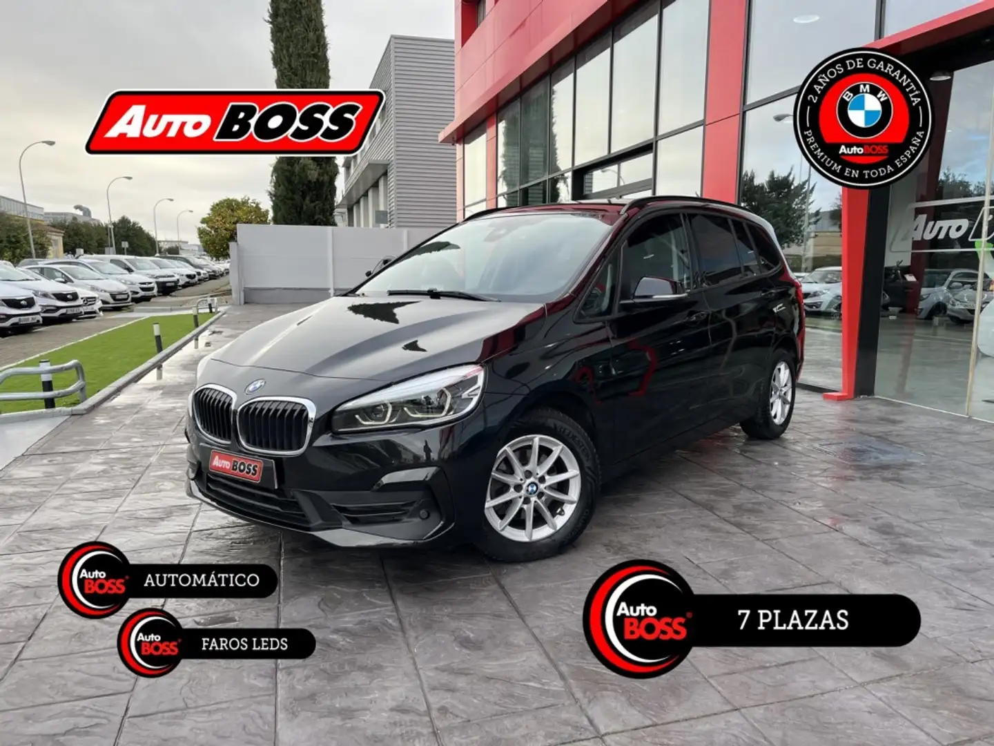 BMW 216 216dA Gran Tourer Noir - 1