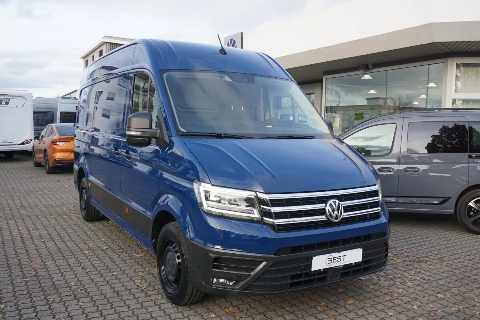 Volkswagen Crafter 35 Kasten 2.0 l TDI *RFK*PDC*SZHZG*NAVI* Blauw - 2