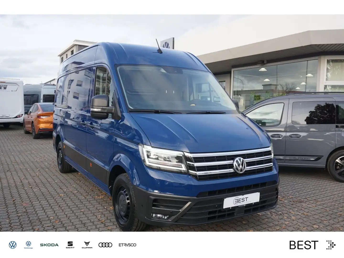 Volkswagen Crafter 35 Kasten 2.0 l TDI *RFK*PDC*SZHZG*NAVI* Blauw - 1