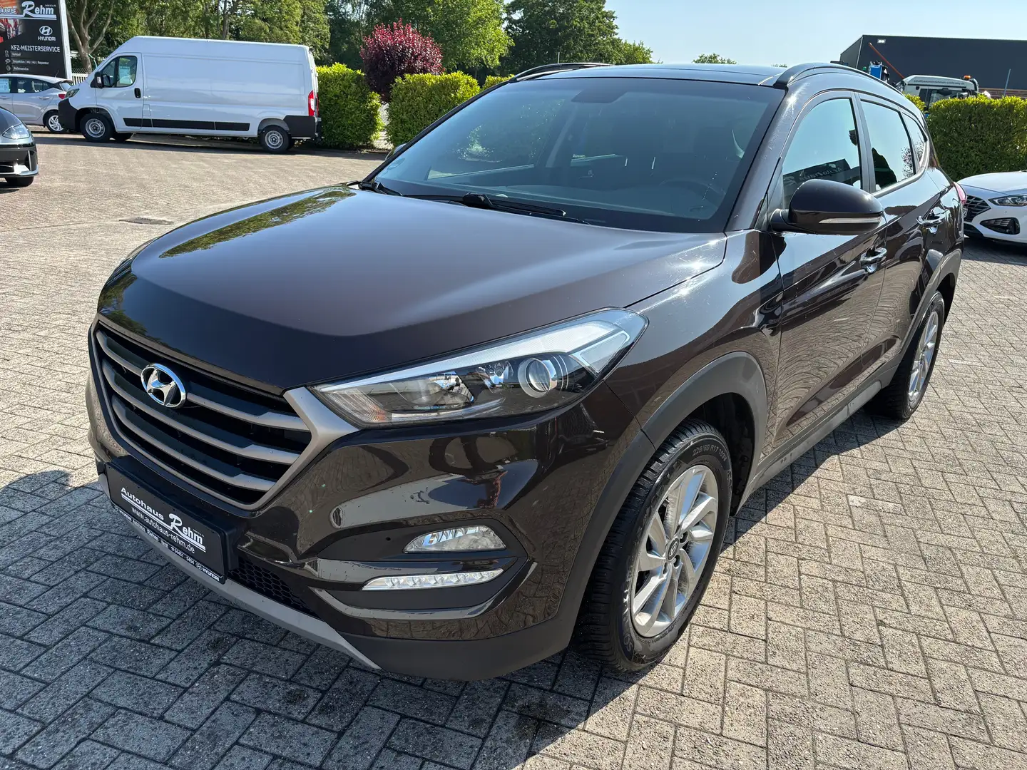 Hyundai TUCSON 1.7 blue Classic 2WD | PDC | RFK | Allwetter Marrón - 1