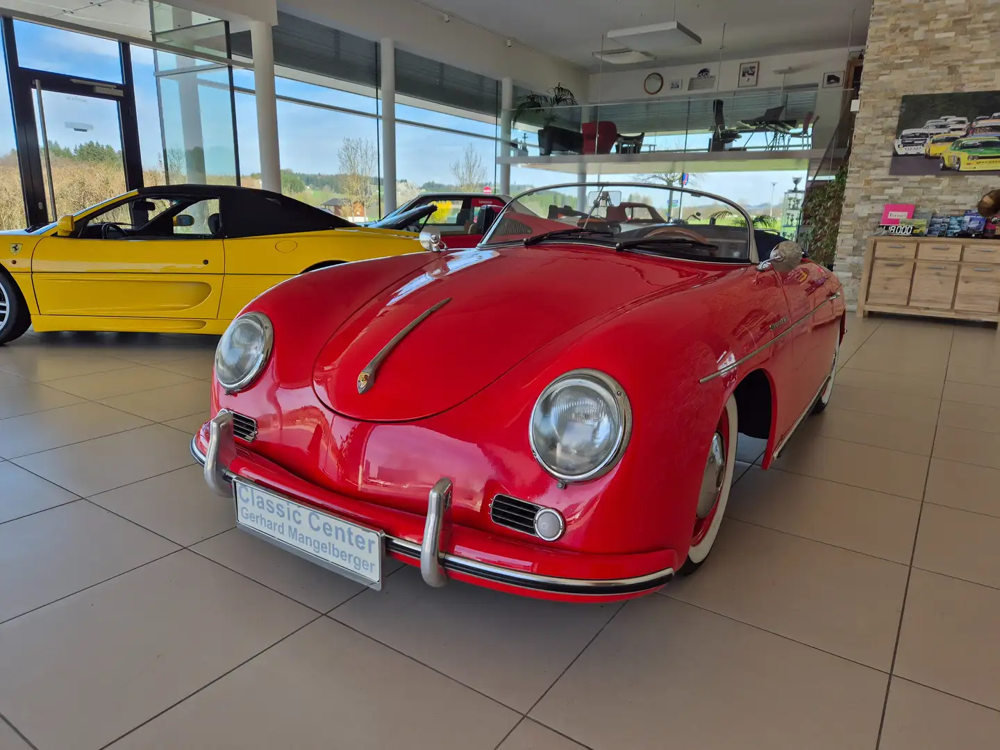 Porsche 356 Speedster Cabrio (Replica) Rot - 2