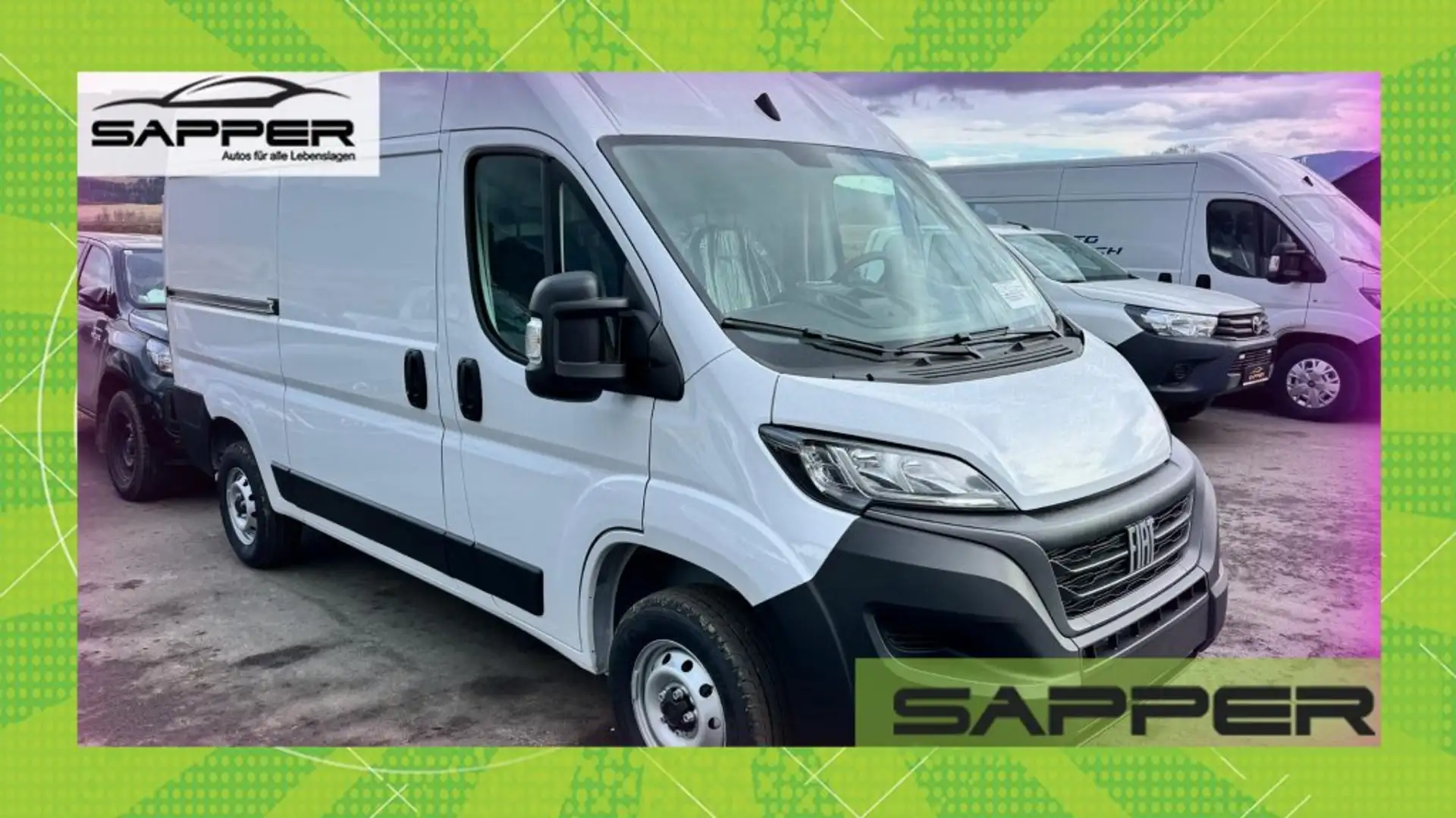 Fiat Ducato series 9 Ducato Kastenwagen L2H2 3000 Netto Weiß - 1