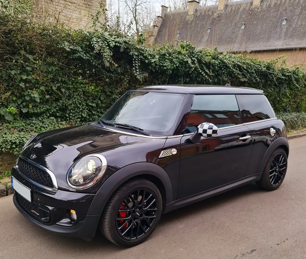 MINI John Cooper Works 1.6i JCW+Navi+Cruise+Nappa+Doc Rose Negro - 1