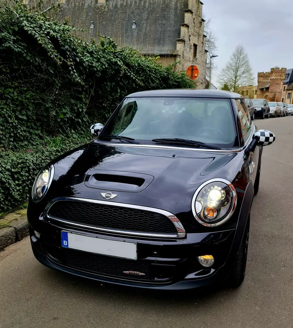 MINI John Cooper Works 1.6i JCW+Navi+Cruise+Nappa+Doc Rose Negro - 2