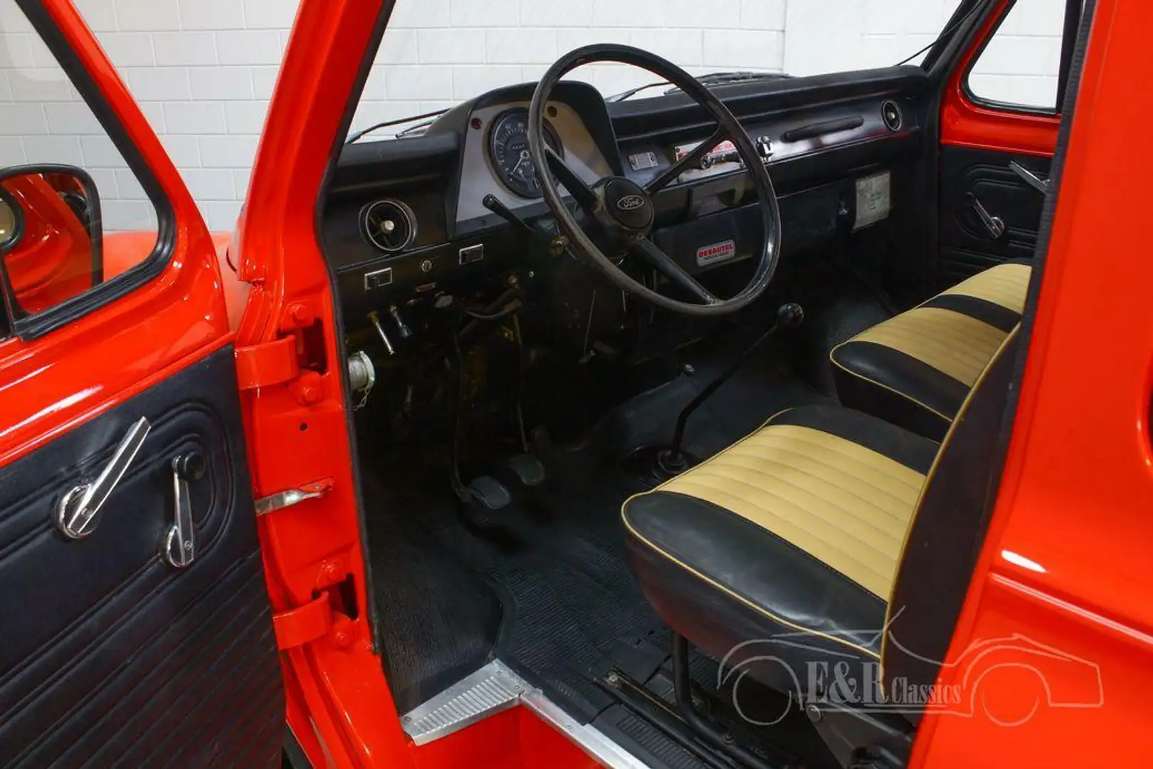 Ford Transit MK1 Pick-up | Dubbele cabine | 1977 Kırmızı - 2