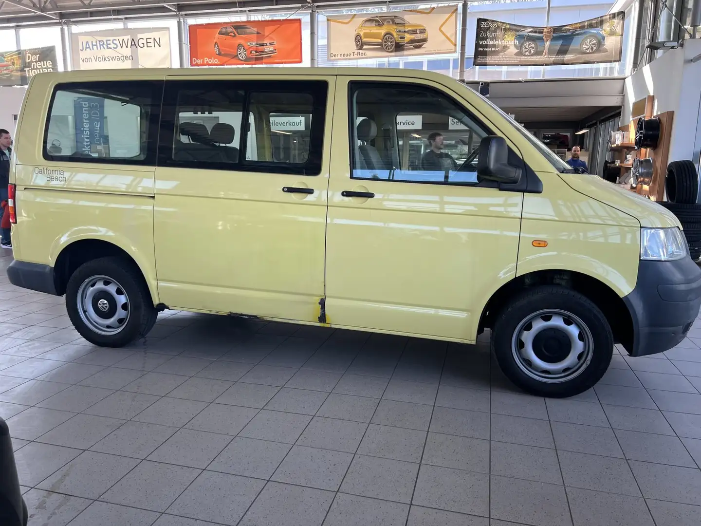 Volkswagen T5 Multivan 1.9 TDI DPF EU4 #Multi. Beach #Std.Heizung Yellow - 2