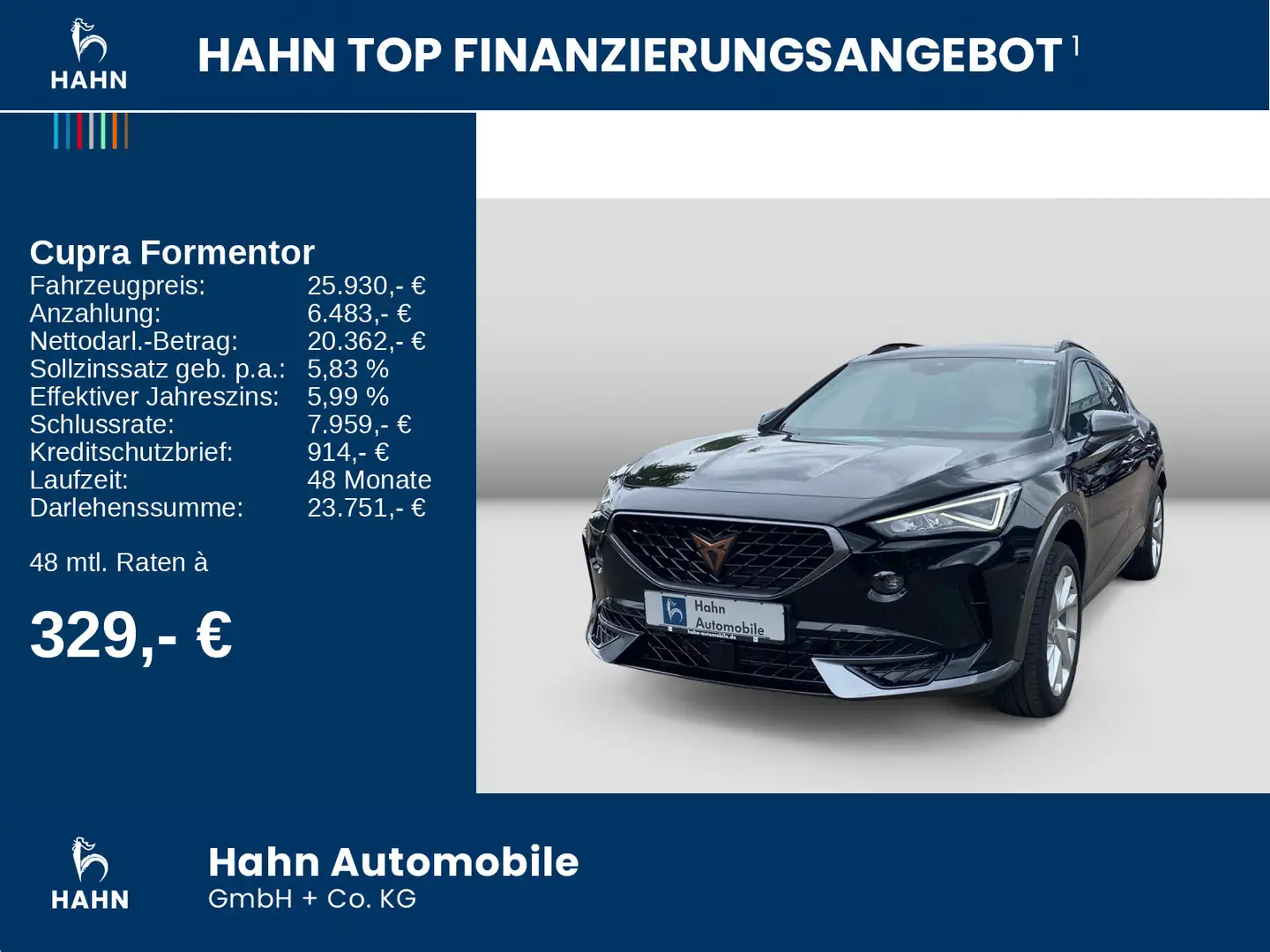 CUPRA Formentor 1.5TSI DSG LED ACC PDC DAB Kessy Schwarz - 2