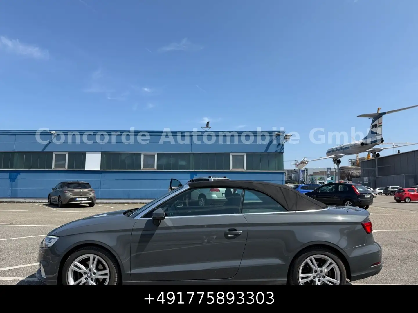 Audi A3 Cabriolet 35 TFSI sport LED NAVI KLIMA MFL Grijs - 2