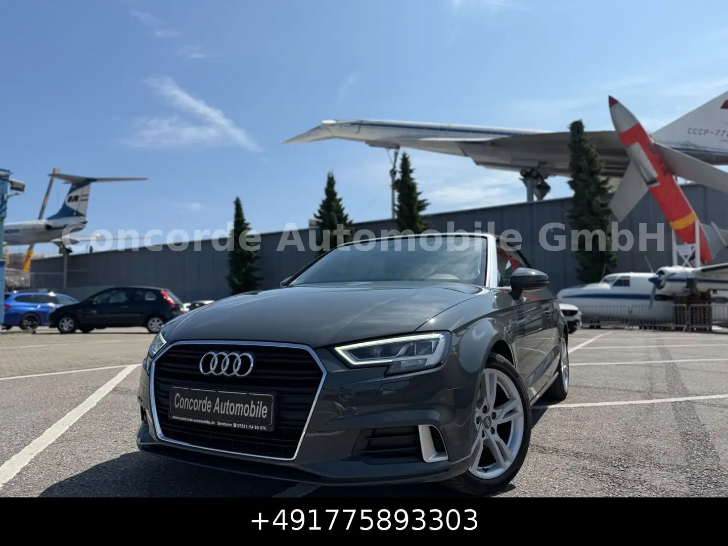 Audi A3 Cabriolet 35 TFSI sport LED NAVI KLIMA MFL Grijs - 1