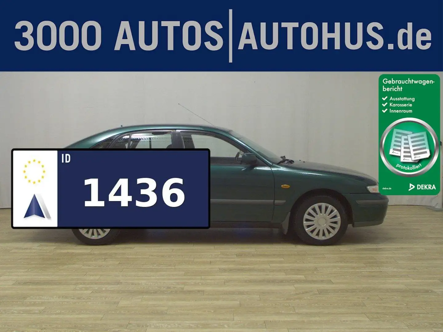 Mazda 626 AHK Klima ABS Radio Grün - 1