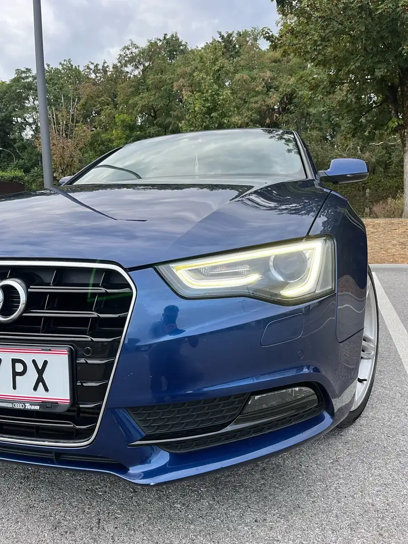 Audi A5 Coupé 3,0 TDI quattro DPF S-tronic Blau - 2