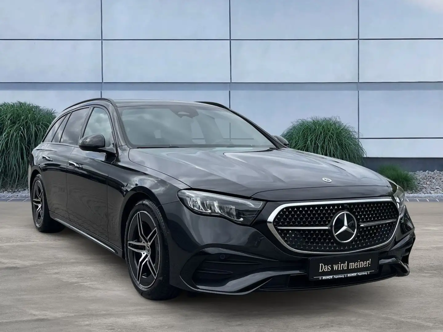 Mercedes-Benz E 220 d T AMG ADV./AHK/NIGHT/KEYL./LED/NEU MOD Grau - 2
