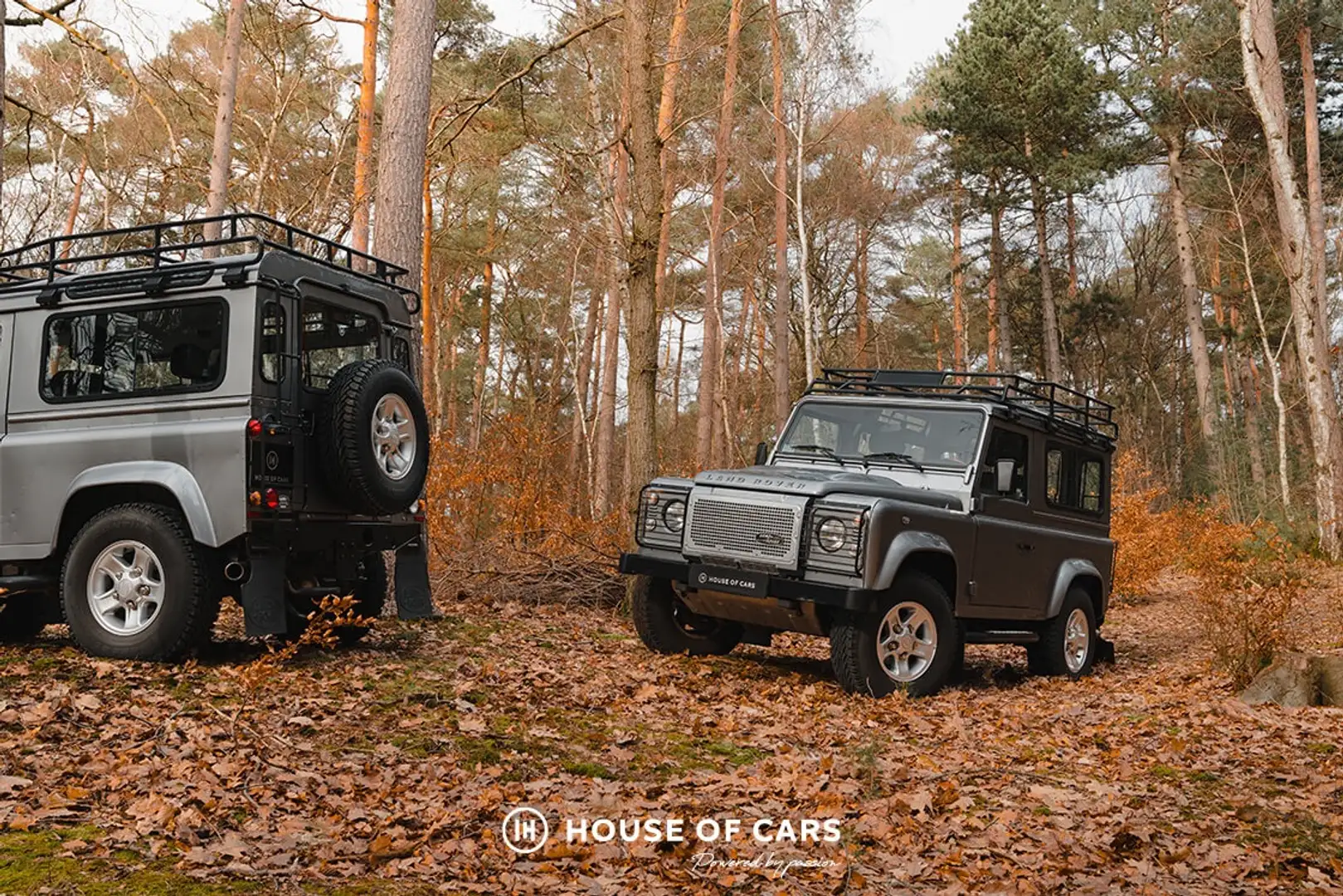 Land Rover Defender 90 TD4 HARD TOP – BELGIAN VAN CAR Gris - 1