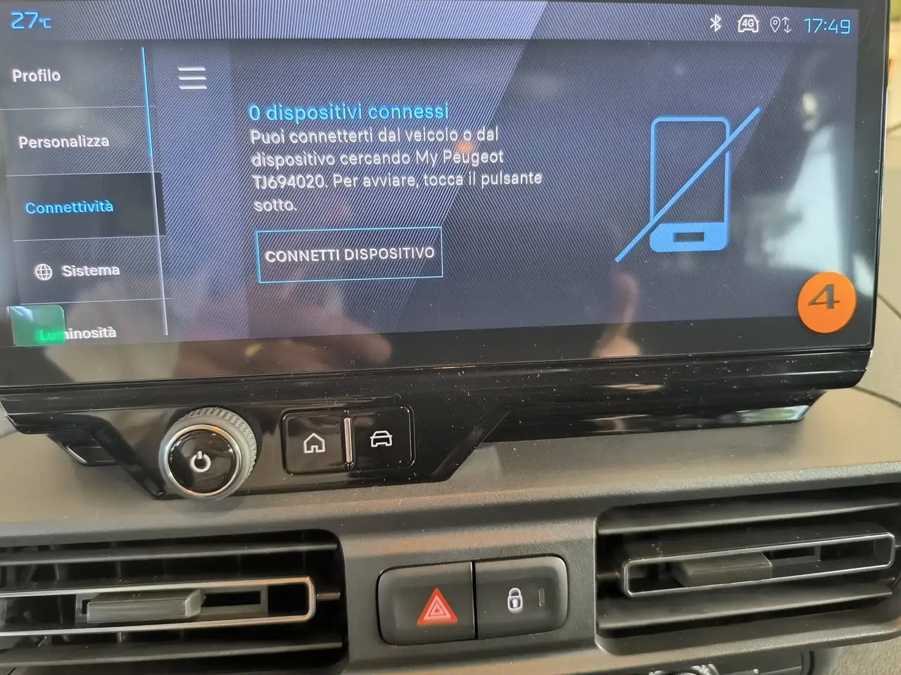 Peugeot Rifter LONG ALLURE + 7 POSTI PACK STYLE e DIGITAL VISION 180°, миниатюра 20
