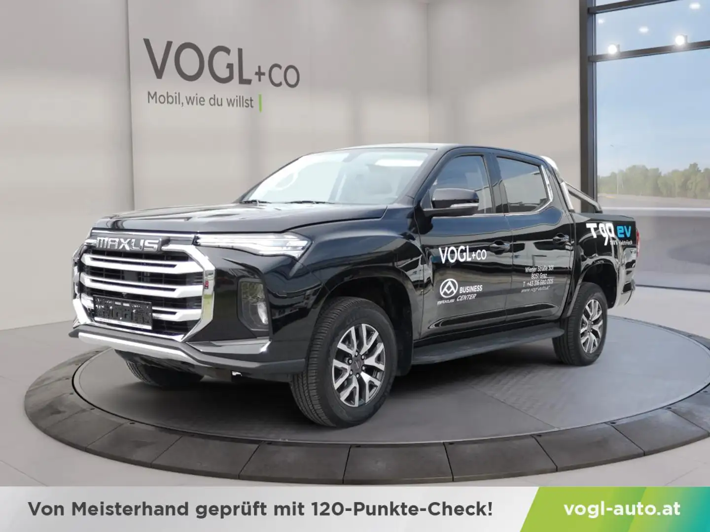Maxus T90 T90 EV ELITE 4x2 PICKUP 89kWh Černá - 1