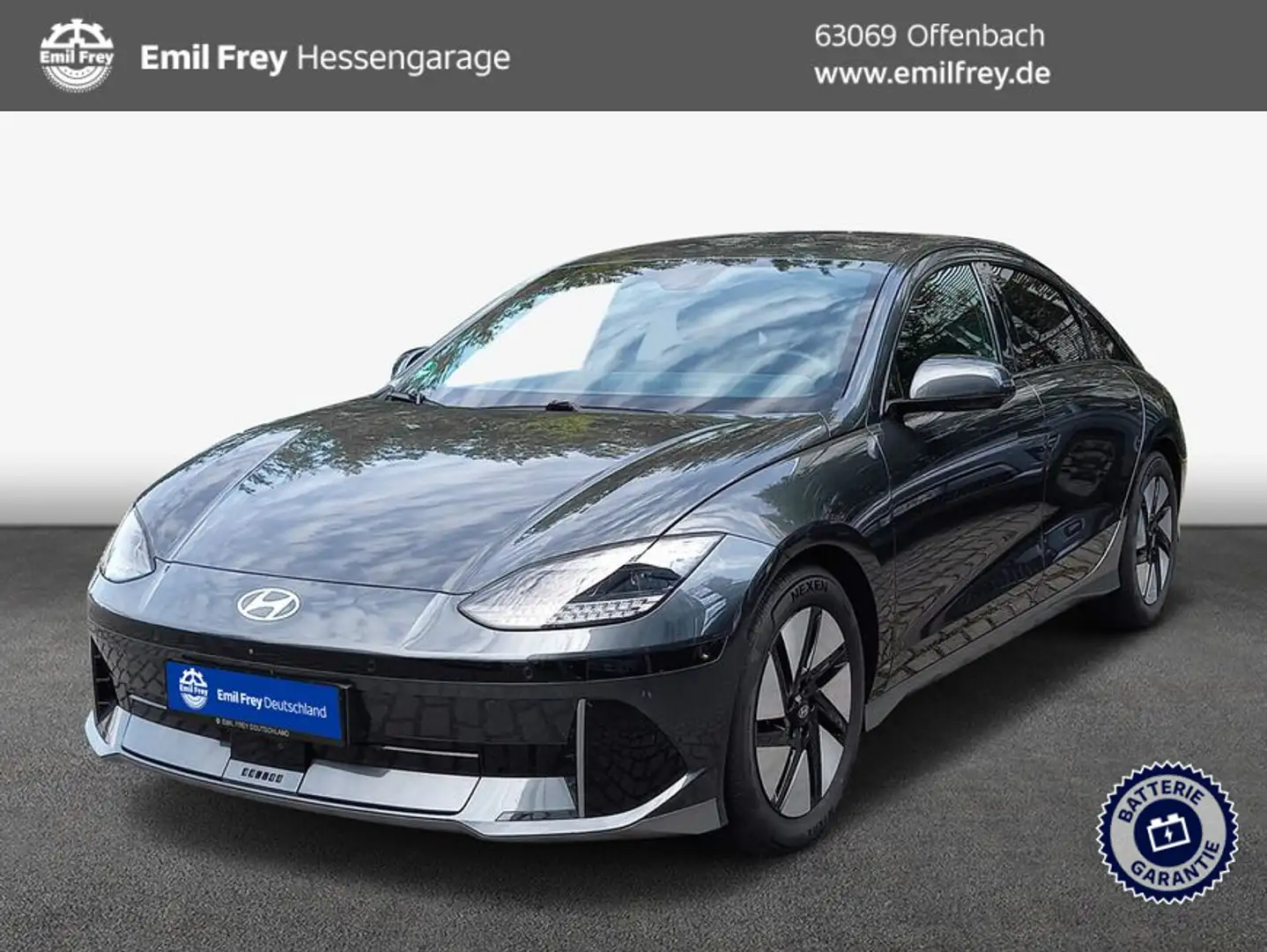 Hyundai IONIQ 6 77,4 kWh Techniq Gris - 1