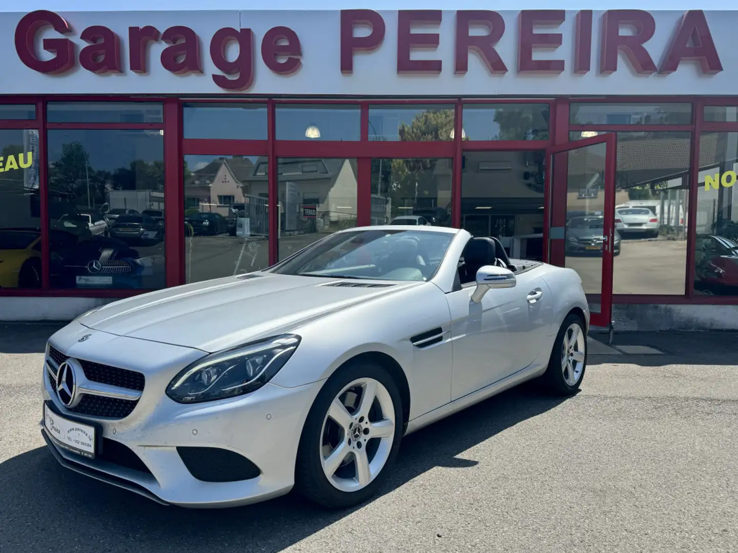 Mercedes-Benz SLC 200 9G-TRONIC LED CUIR NAVI Gri - 2