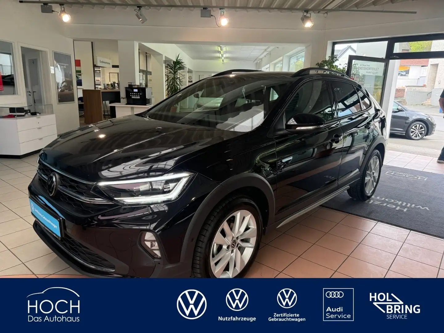 Volkswagen Taigo 1.0 TSI Move+AHK+Kamera LED+Lane Assist+DAB Schwarz - 1