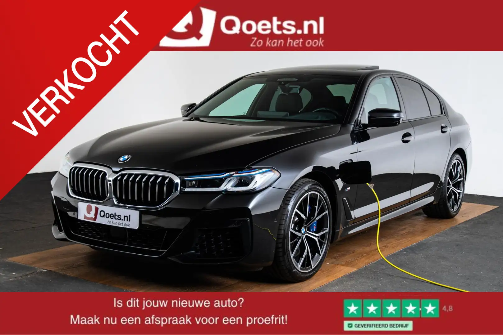 BMW 545 5-serie 545e xDrive High Executive Edition M Sport Negru - 1