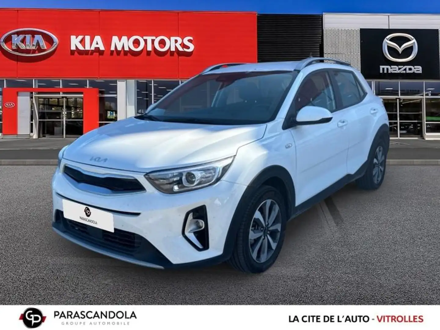 Kia Stonic 1.0 T-GDi 100ch Active Blanc - 1